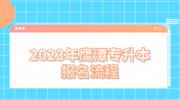 2023年鹰潭专升本报名流程